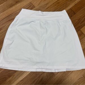Beyond Yoga White Mini Skirt